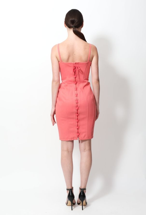 Jean Paul Gaultier Bustier Denim Dress - 4