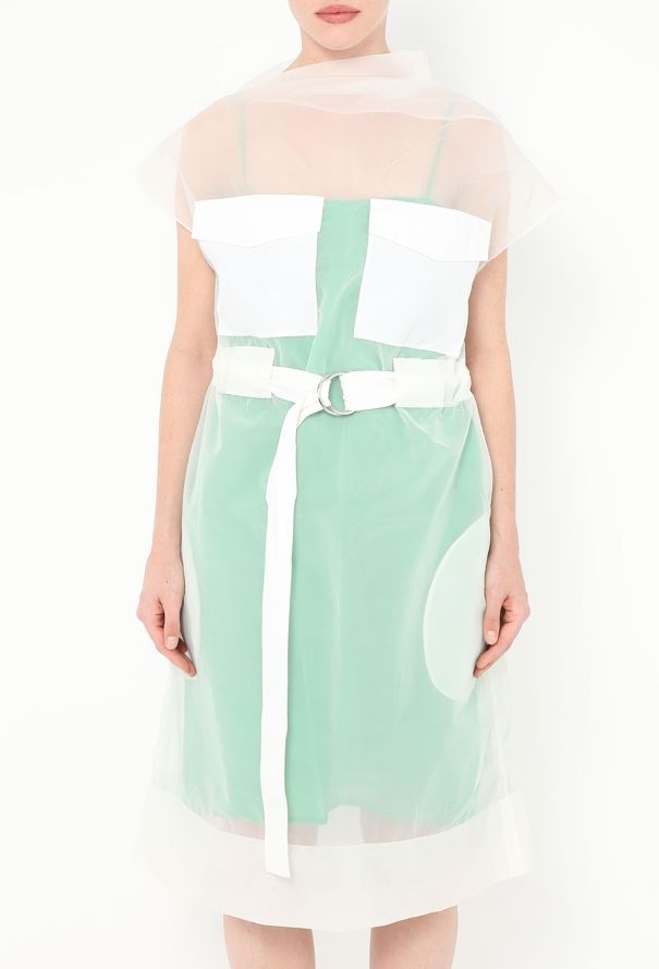 Céline Resort 2014 Organza Overlay Dress - 5