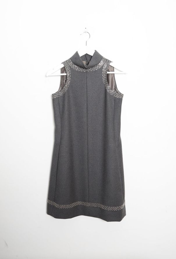 Geoffrey Beene '60s Embellished Trim Shift Dress - 7