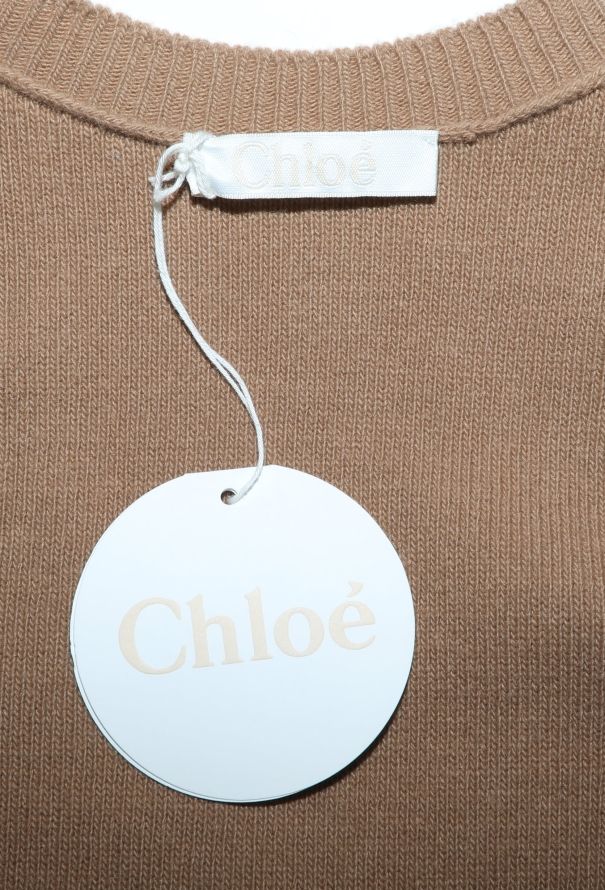 Chloé F/W 2015 Belted Cashmere Dress - 7