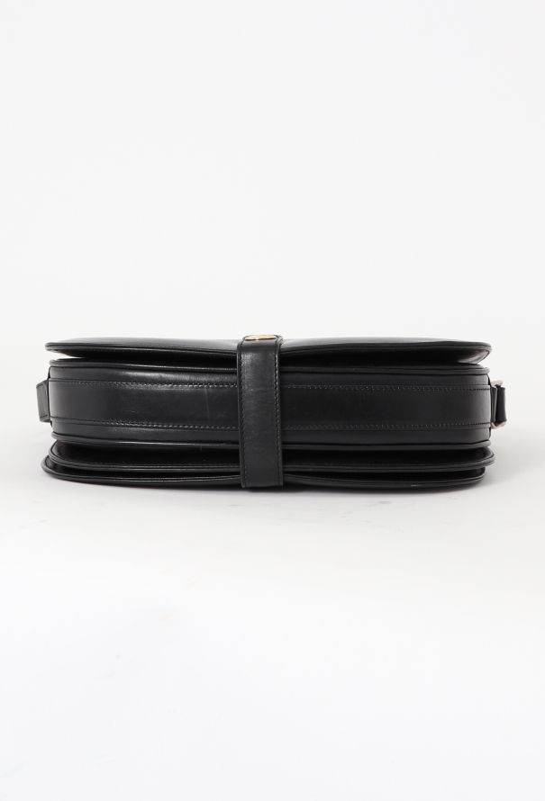 Céline '70s Black Carriage Shoulder Bag - 6