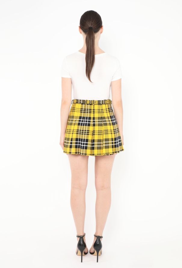 Dior Pre-Fall 2022 Plaid Skirt Ensemble - 7