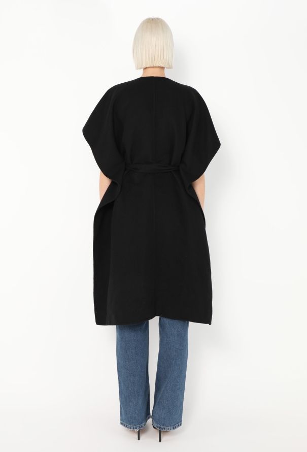 Hermès 2022 Belted Cashmere Cape - 6