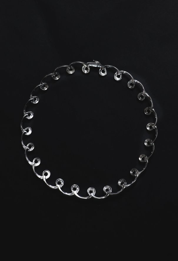 Vintage Fine Jewelry Mathon 18K Gold and Diamond Necklace - 6