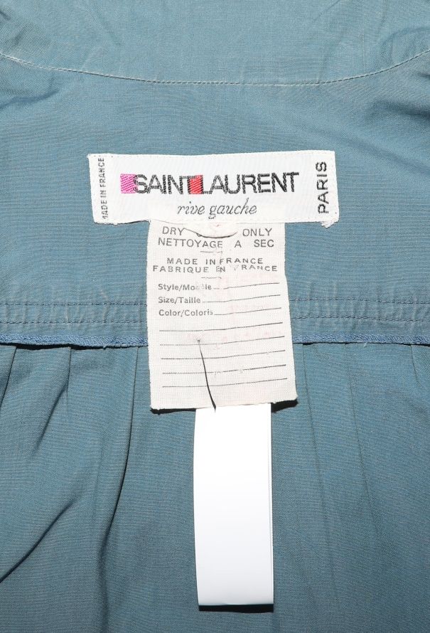 Saint Laurent RARE S/S 1974 Belted Safari Jacket - 8