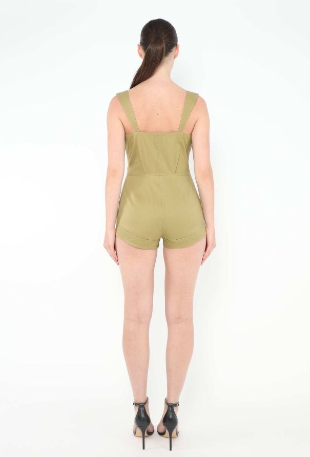 Thierry Mugler Vintage Cotton Bustier Romper - 3