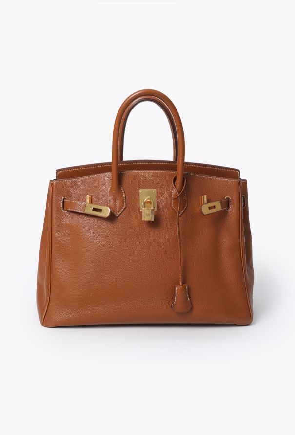 Hermès Beautiful Gold Togo Birkin 35 - 2