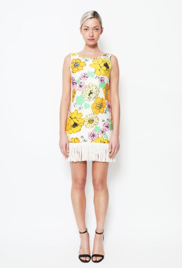 Floral Fringe Dress - 2
