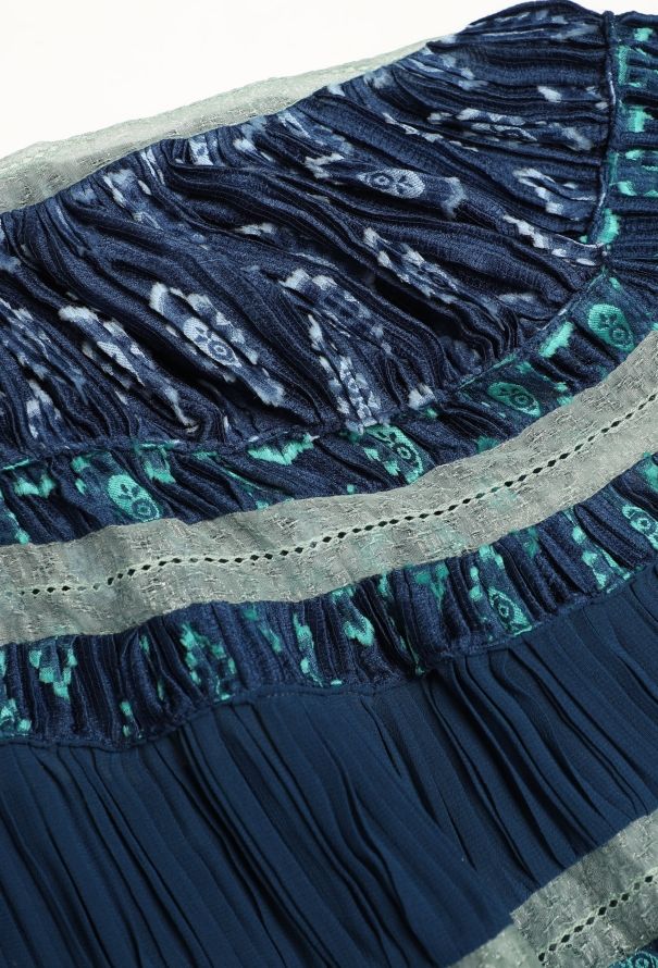 Chloé S/S 2014 Bohemian Georgette Kaftan - 9