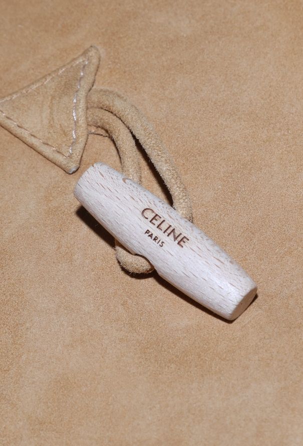 Céline 2019 Hooded Shearling-Lined Toggle Coat - 8
