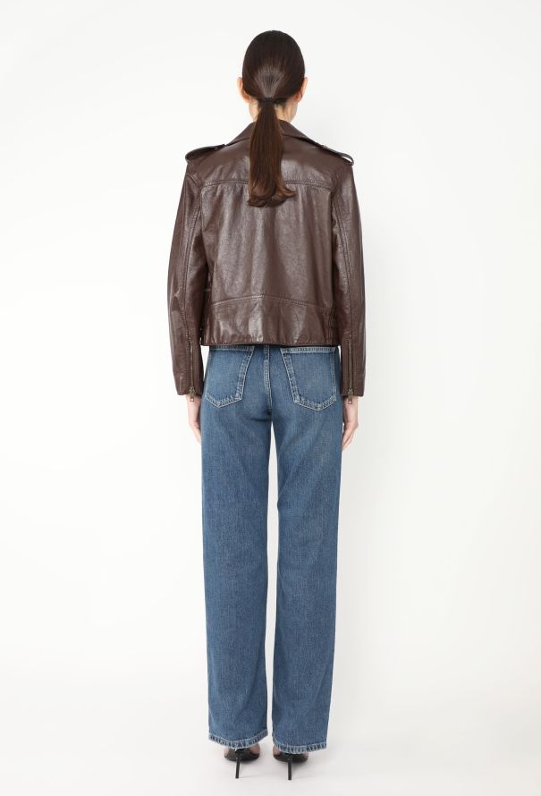 Céline 2019 Leather Biker Jacket - 7