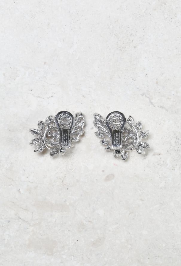 Mellerio 15.39 Carats Diamond & 9.88 Carats Sapphire Earrings - 5