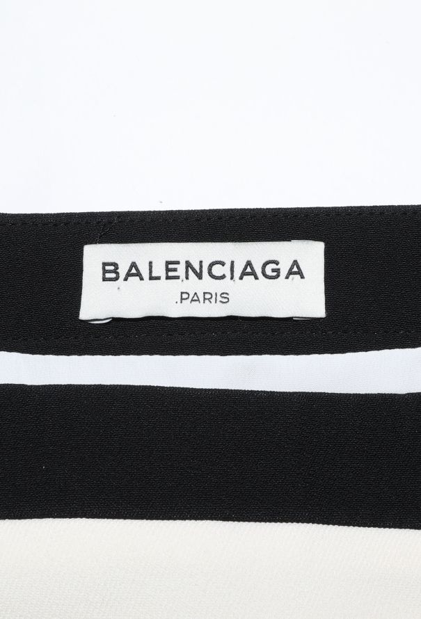 Balenciaga Pre-Fall 2015 Bicolor Wrap Skirt - 6