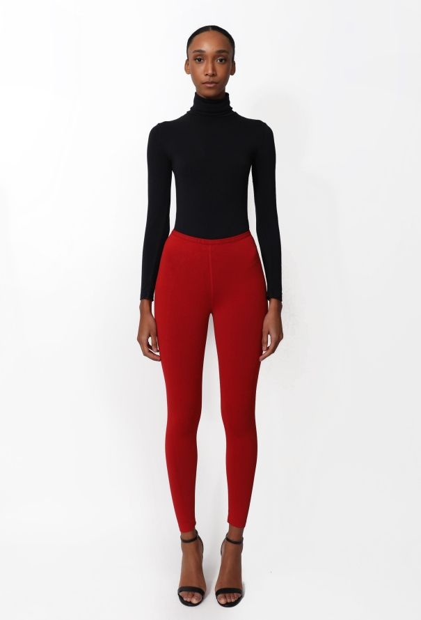 Alaïa Classic Knit Leggings - 1