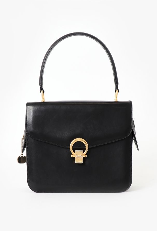 Céline Vintage Calèche Top Handle Bag - 1