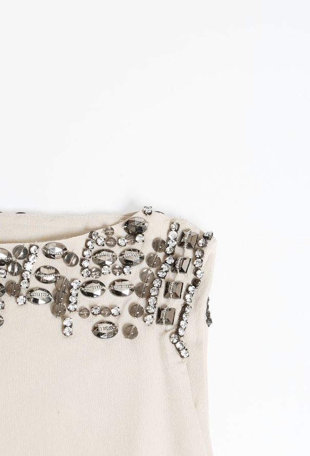 Roberto Cavalli Embellished Silk Top - 5