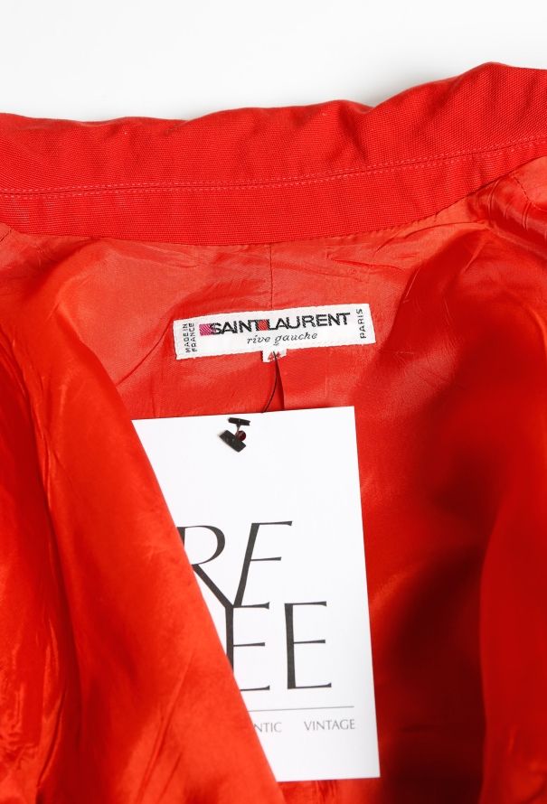 Saint Laurent 70s Cropped Colorblock Jacket - 4