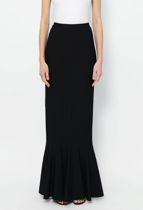 Alaïa F/W 2014 Fluted Maxi Skirt - 3