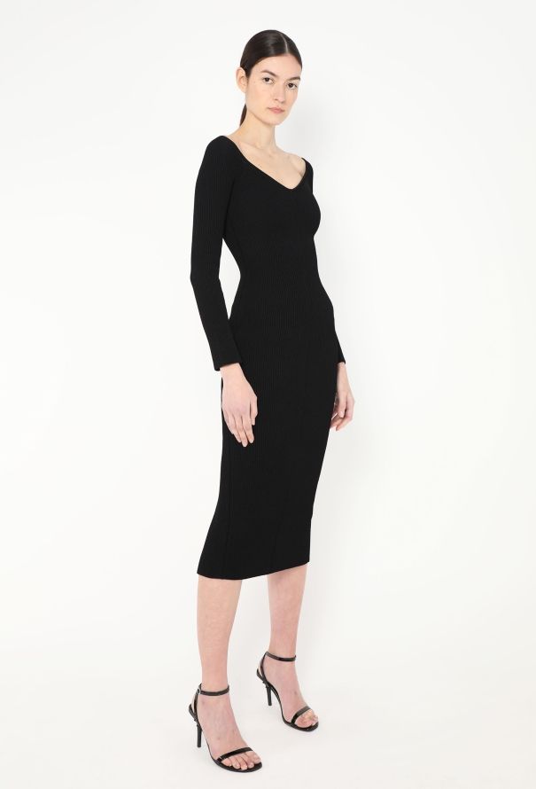 Khaite 2021 Pia Ribbed Dress - 4