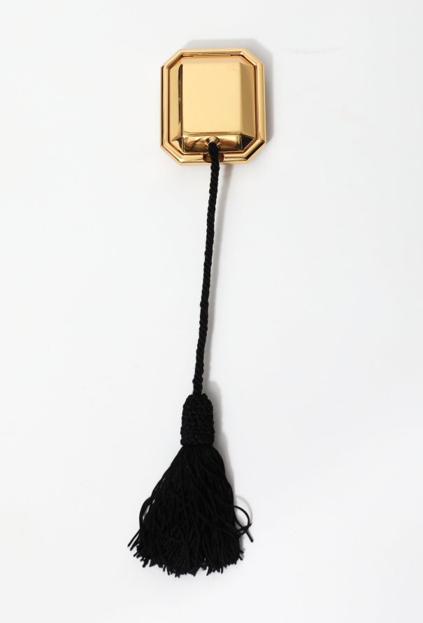 Chanel 1990 Goldtone Quartz Tassel Pocket Watch - 4