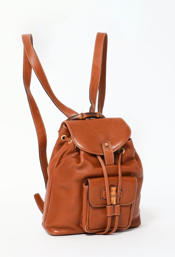 Gucci Mini Bamboo Backpack - 2