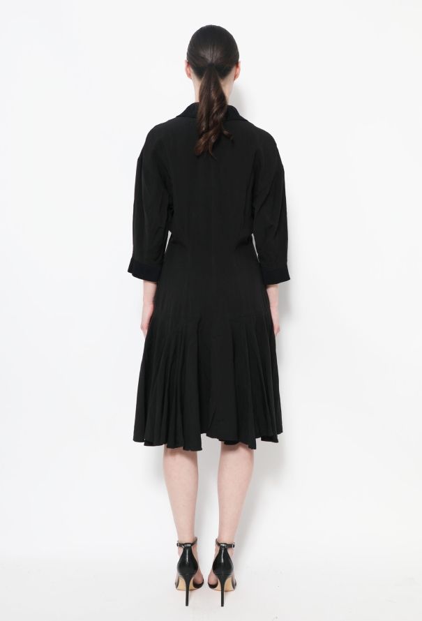 Alaïa 80s Flared Button-up Dress - 3