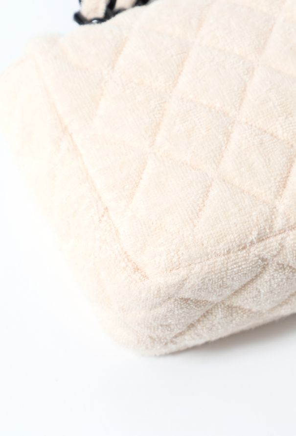 Chanel Quilted Terrycloth Flap Bag - 11