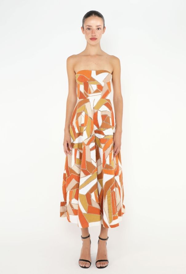 Dior Resort 2018 Semi-Couture Patchwork Dress - 1