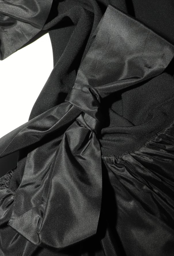 Saint Laurent S/S 1983 Ruffled One-Shoulder Dress - 8