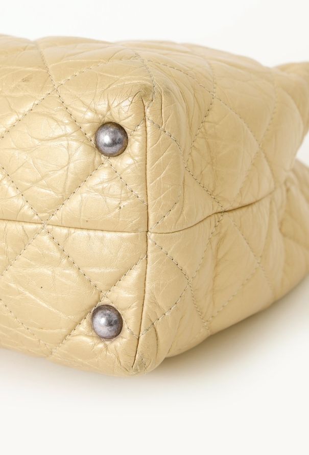 Chanel Metallic Quilted 2.55 Tote Bag - 7