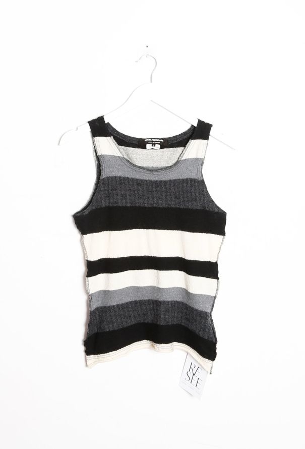 Junya Watanabe 2005 Striped Wool Knit Tank - 6