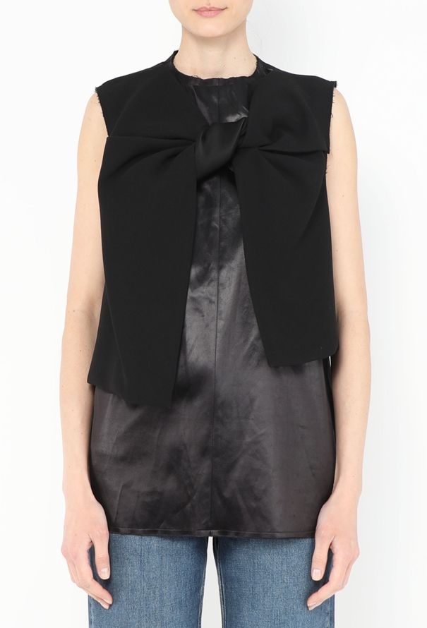 Céline S/S 2013 Twisted Crêpe Tunic - 1