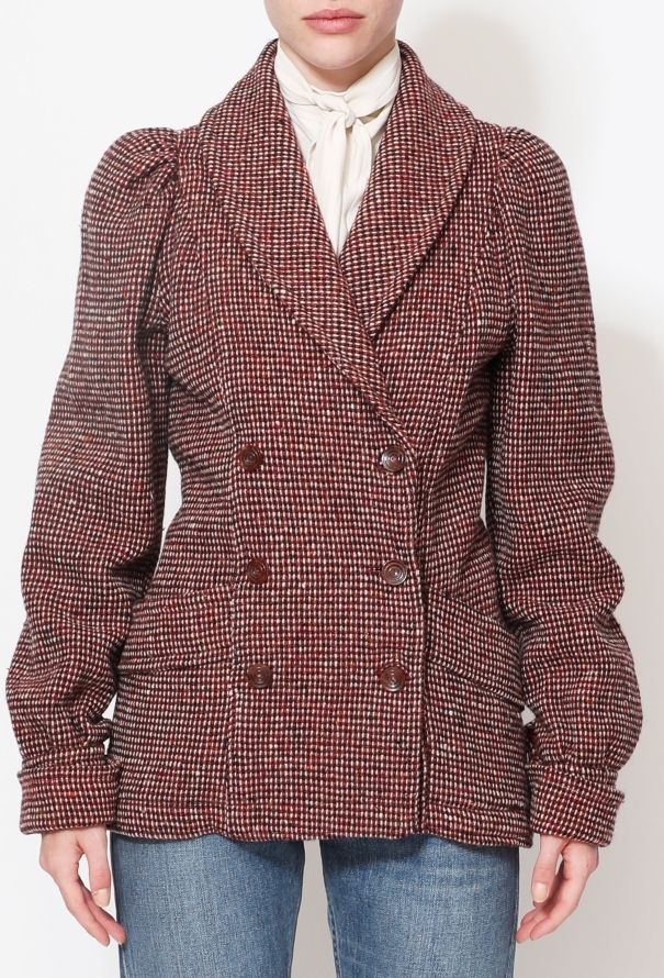 Kenzo '70s Ruched Double-Breasted Blazer - 3