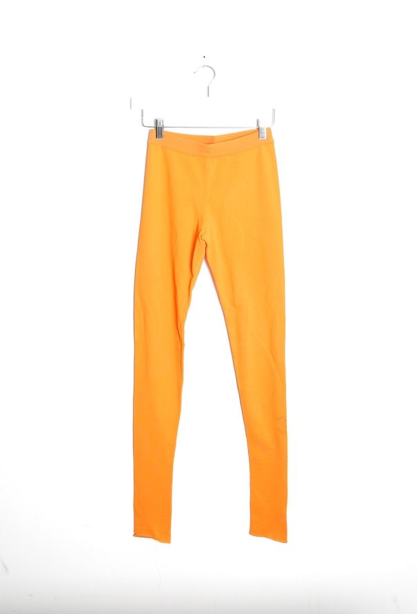 Chanel 2012 Thin Ribbed 'CC' Leggings - 8