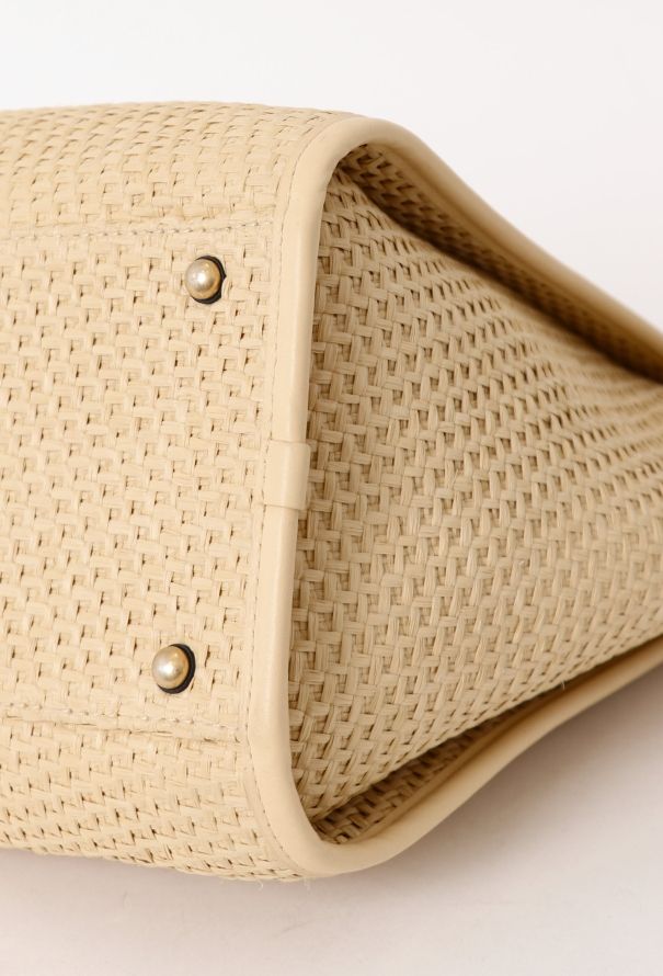 Chanel Raffia Medium Deauville Tote Bag - 8