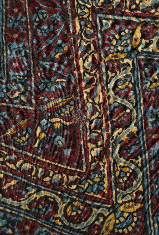 Saint Laurent '70s Printed Wrap Skirt - 6