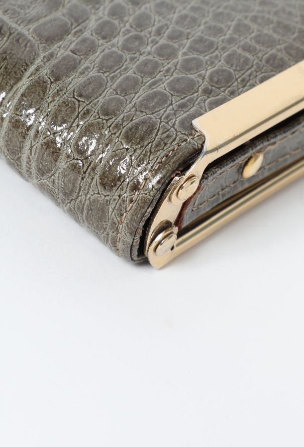 Alligator Crossbody Minaudière - 6