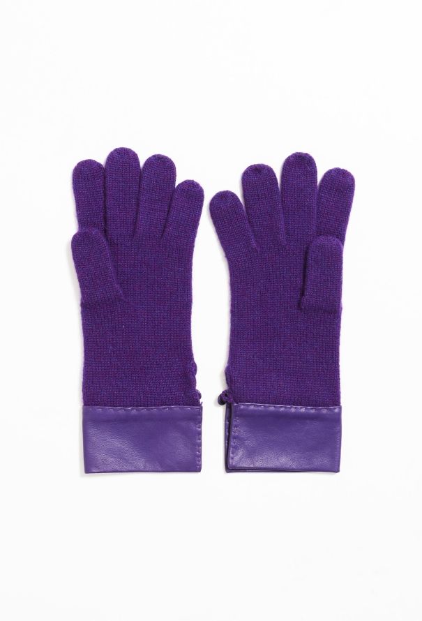 Hermès Cashmere Lambskin Gloves - 3