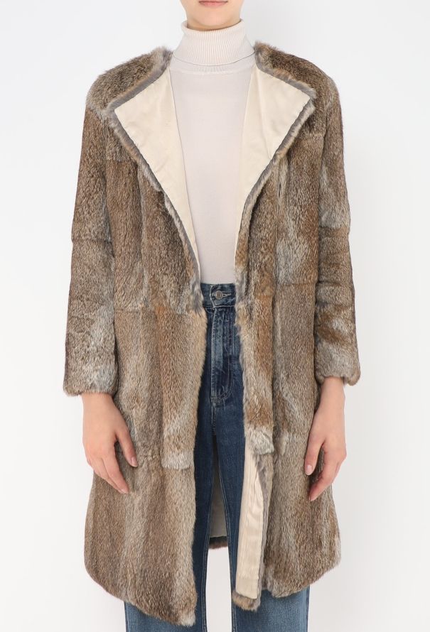 Céline Resort 2010 Rabbit Fur Coat - 5
