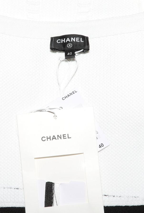 Chanel 2025 Piqué Bicolor Jumpsuit - 6