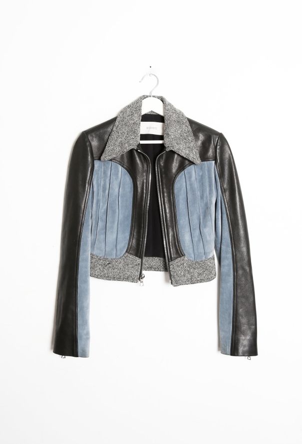 Rodarte S/S 2016 Suede Leather Jacket - 11