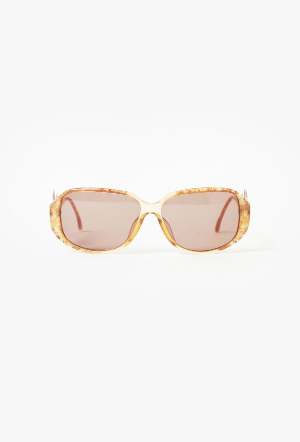 Christian Dior Vintage 'CD' Ellipse Sunglasses - 1