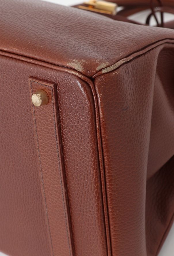 Hermès Brown Vaches Ardennes Birkin 40 - 9