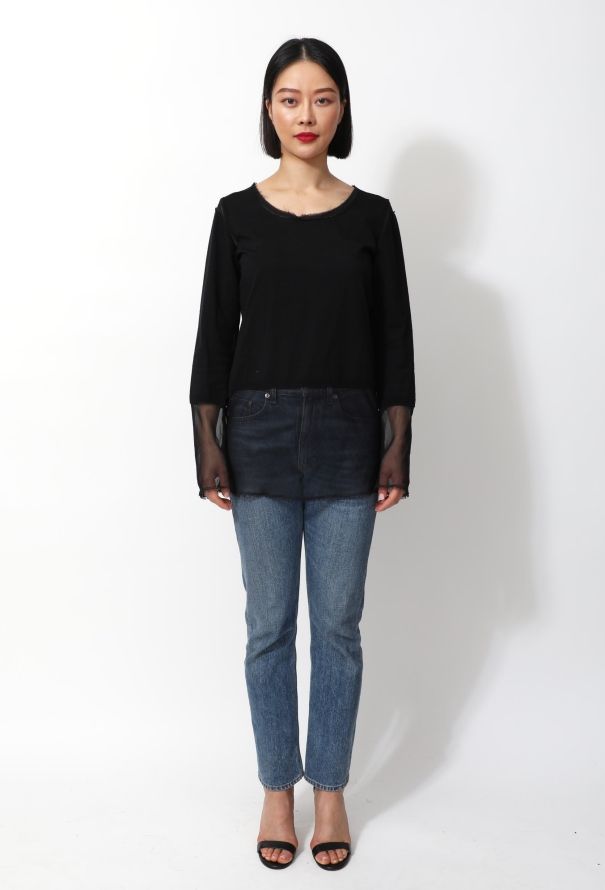 Comme des Garçons Sheer Knit Sweater - 2