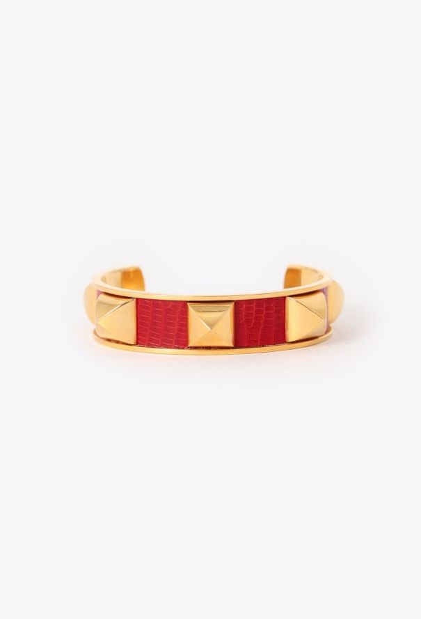 Hermès Vintage Lizard Médor Bracelet - 1