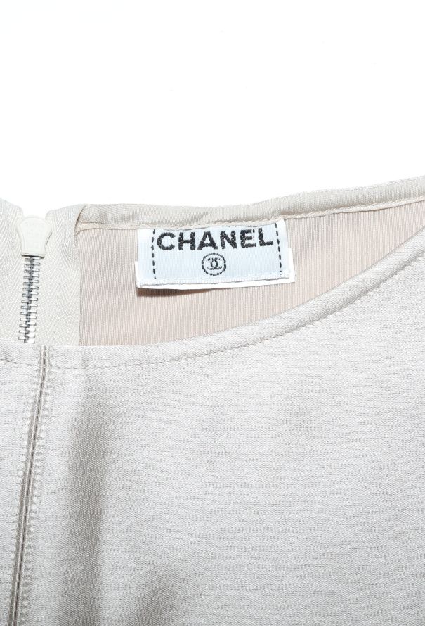 Chanel Charmeuse Cap-Sleeve Ensemble - 6