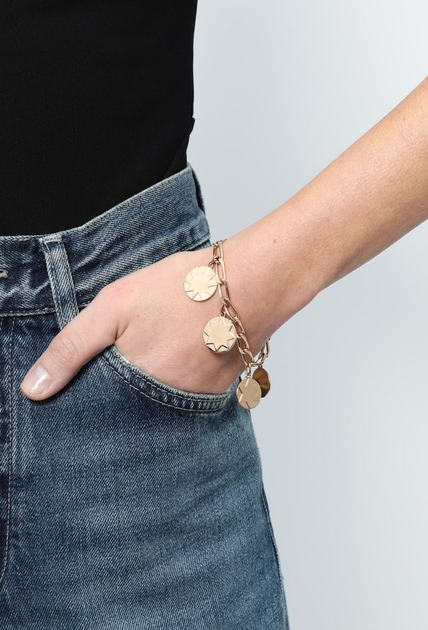 Vintage & Antique 18k Pink Gold Lucky Charm Bracelet - 2