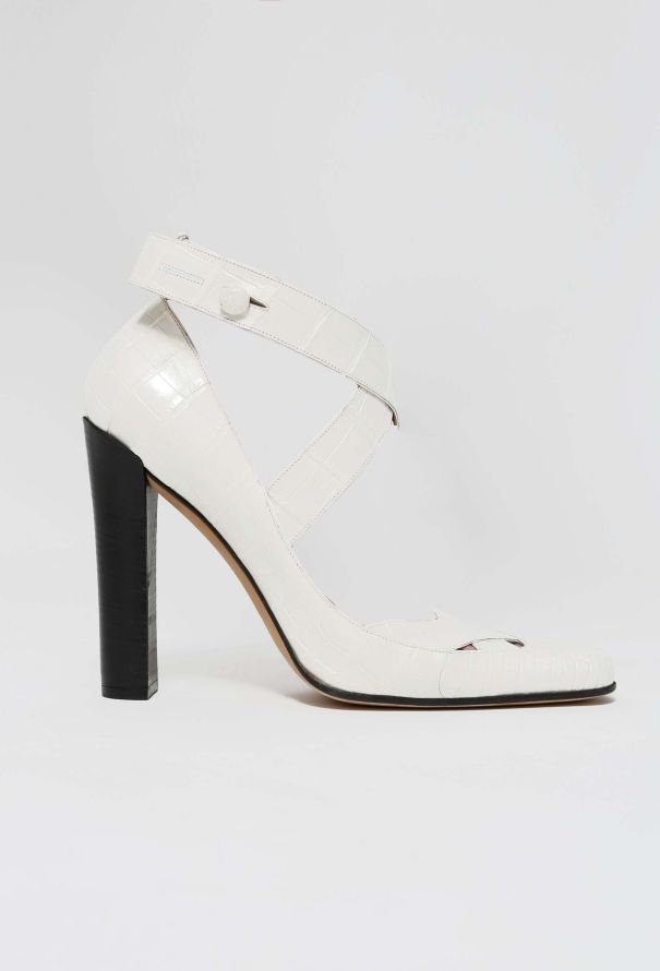 Gucci F/W 2001 Crocodile Heels - 5