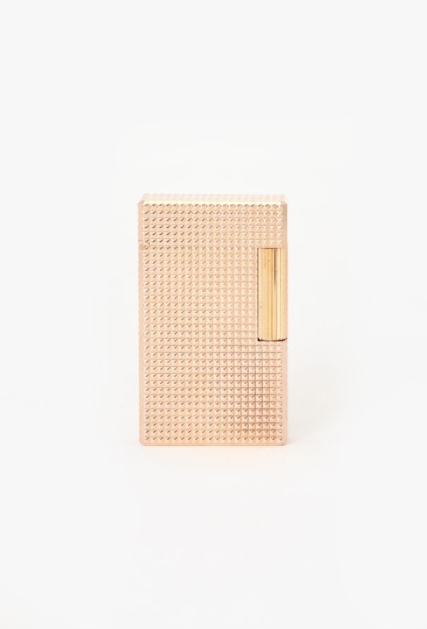 S.T. Dupont 1971 Textured Diamond Point Lighter - 1