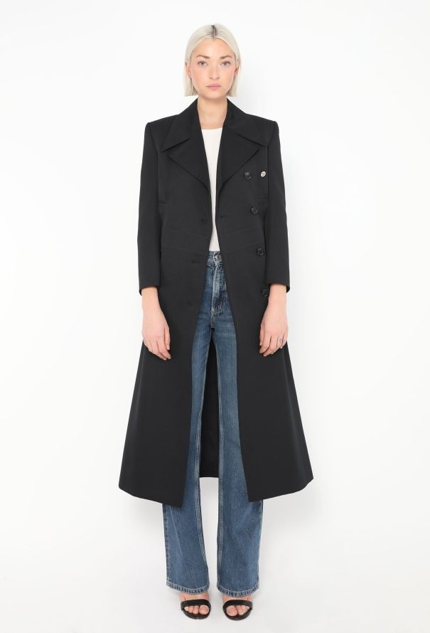 Céline F/W 2017 Tailored Belted Coat - 3